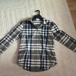 Classic Checkered Burberry Women’s Shirt